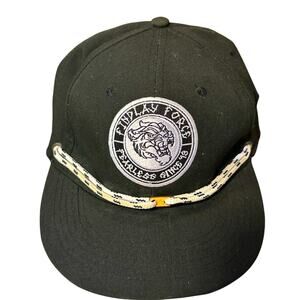 RARE! Findlay Force Fearless Since 2013 Snapback Hat Embroidery Rope Flat Brim